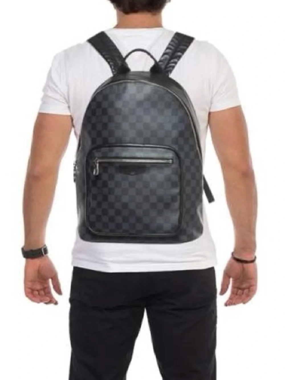 Authentic Louis Vuitton Josh Backpack Damier Graphite
